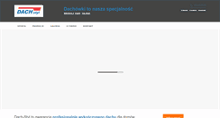 Desktop Screenshot of dach-styl.com.pl